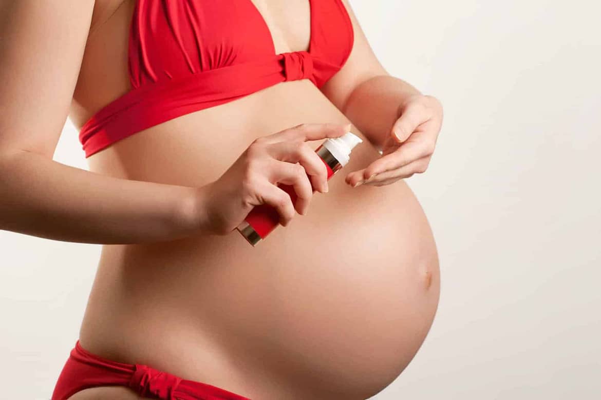 Schwangerschaft trockene Haut Creme