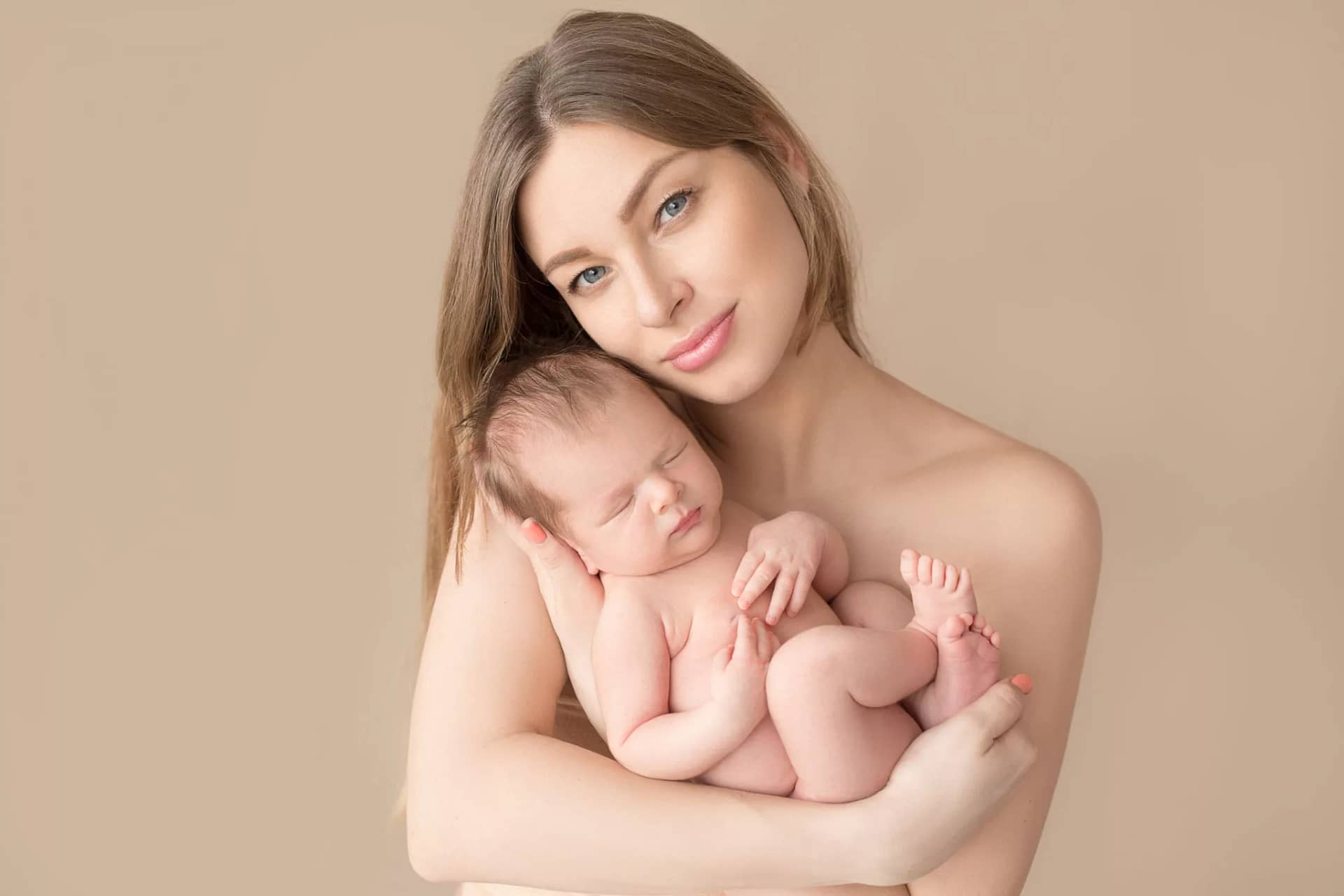 Mutter und Baby - der Kaiserschnitt